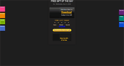 Desktop Screenshot of freegiftoftheday.com